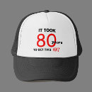 Suche nach 80 geburtstag kappen Humorvoll