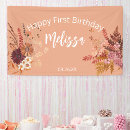 Suche nach erster geburtstag banner Baby girl