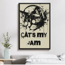 Suche nach eine coole katze poster Stilvoll