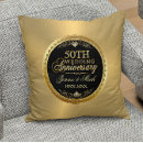 Suche nach diamant hochzeitstag kissen Gold