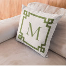 Suche nach olivgrün kissen Mit monogramm
