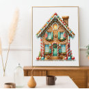 Suche nach lebkuchenhaus poster Süßigkeiten