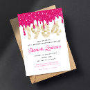 Suche nach pink glitter einladungen Hellrosa