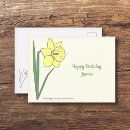 Suche nach gelbe narzissen postkarten Für sie