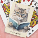 Suche nach brille spielkarten Katze mit brille