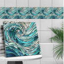 Suche nach pulver untersetzer Gebrochenes türkisfarbenes pulver blau