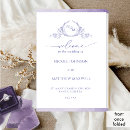 Suche nach lila hochzeitsprogramm Aquarell