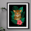 Suche nach dschungel poster Leopard
