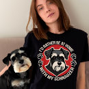 Suche nach schwarzer schnauzer tshirts Niedlich