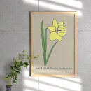 Suche nach gelbe narzissen blumen poster Botanisch