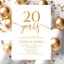 Suche nach 20 hochzeitstag einladungen Für sie/ihn