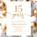Suche nach 15 hochzeitstag einladungen Für sie/ihn
