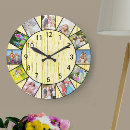 Suche nach vintages holz wanduhren Für sie/ihn