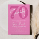 Suche nach siebziger einladungen Für sie