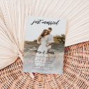 Suche nach just married einladungen Foto