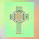 Suche nach irisches kreuz poster Segen