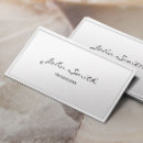 Suche nach weiße grenze visitenkarten Salon