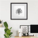 Suche nach schwarzer baum poster Aquarell