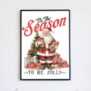 Suche nach vintage santa poster Rustikal