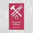 Suche nach farrier visitenkarten Schmied