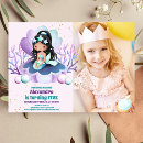 Suche nach mermaid birthday party einladungen Für kinder