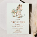 Suche nach rocking horse einladungen Babydusche