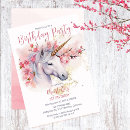 Suche nach unicorn party einladungen Mädchen