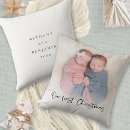 Suche nach babys erstes weihnachten kissen Foto