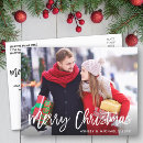 Suche nach moderne frohe weihnachten postkarten Foto