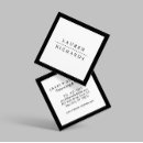 Suche nach black white visitenkarten Modern