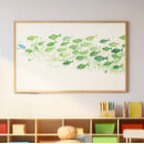 Suche nach fischen poster Abstrakt