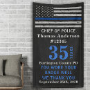 Suche nach abzeichen banner Dünne blaue linie