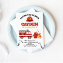 Suche nach feuerwehrmann einladungen Junge