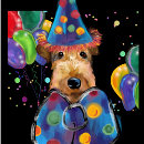 Suche nach airedale terrier poster Airedales