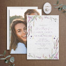 Suche nach garden wedding einladungen Lavendel