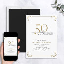 Suche nach schwarz weiß und gold einladungen Elegant