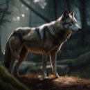 Suche nach wildnis puzzle Wolf