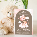 Suche nach rosa braun einladungen Teddybär