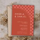 Suche nach schachbrettmuster einladungen Für sie/ihn