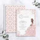 Suche nach rosa prinzessin party einladungen Rosa und gold