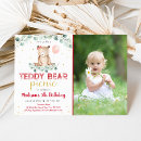 Suche nach teddy bear picnic einladungen Teddy bären picknick