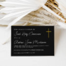 Suche nach katholische heilige kommunion einladungen Goldkreuz