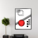 Suche nach rote punkte poster Abstrakt