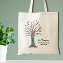 Suche nach baum des lebens tote bags Mosaik
