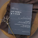 Suche nach weiß und dunkelblau einladungen Minimalistisch