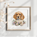 Suche nach cocker spaniel poster Blume