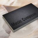 Suche nach musikkomponist visitenkarten Musikalisch