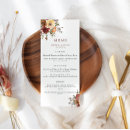 Suche nach orangefarbene blume hochzeit menükarten Modern