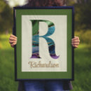 Suche nach buchstabe r poster Monogramm