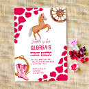 Suche nach western birthday einladungen Sattel up